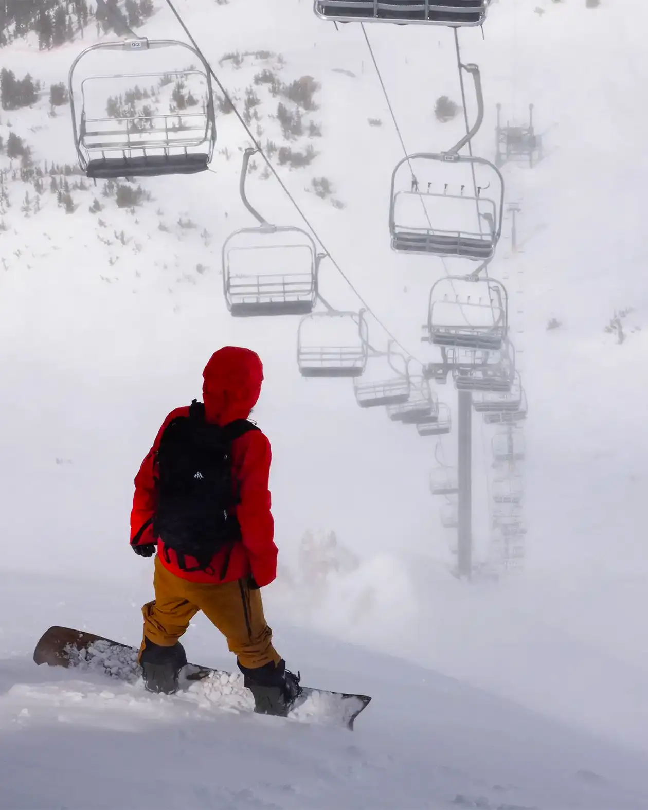 Men's Shralpinist Stretch Recycled 3L Bibs 2025 - Image 3